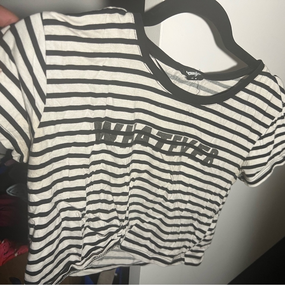 Stripped crop top